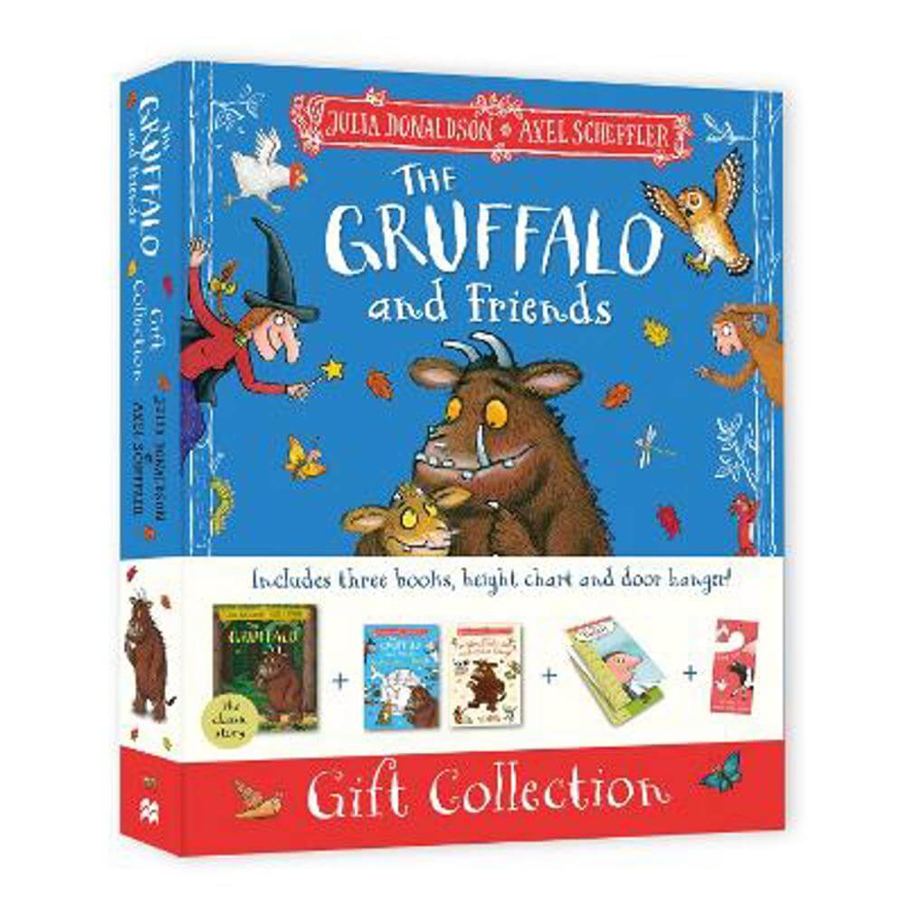 The Gruffalo and Friends Gift Collection: Three books plus a height chart and door hanger! - Julia Donaldson